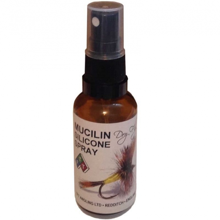 Mucilin Silicone Dry Fly Spray Fly Fishing Floatant
